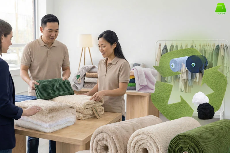 Guide to Jong Stit Sustainable Pile Fabrics: Faux Fur, Sherpa, and Jumbo Cord