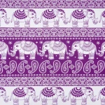 Paisley Elephant Interlock | PI016-NA2820
