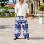 Paisley Elephant Interlock | PI016-NA2820