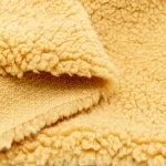 Yellow Recycle Sherpa Fabric | GT592J1234E60