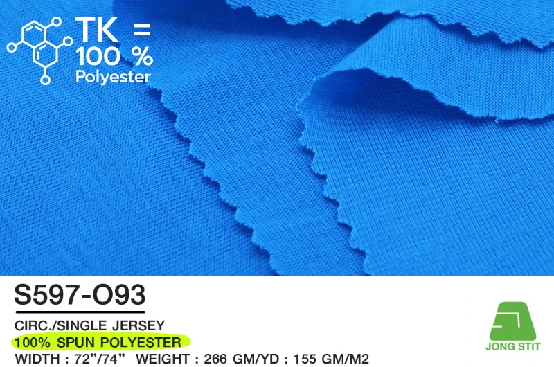 TK fabric 100% spun polyester