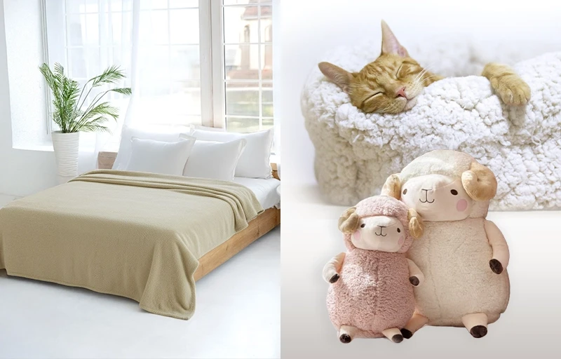 Industrial Grade Sherpa fabric