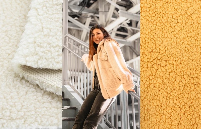 Sherpa Fabric for Upholstery & Apparel 